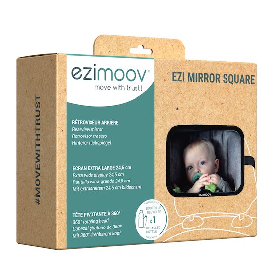 Rétroviseur bébé Ezi Mirror Pack - Eco conçu - Made in Bébé