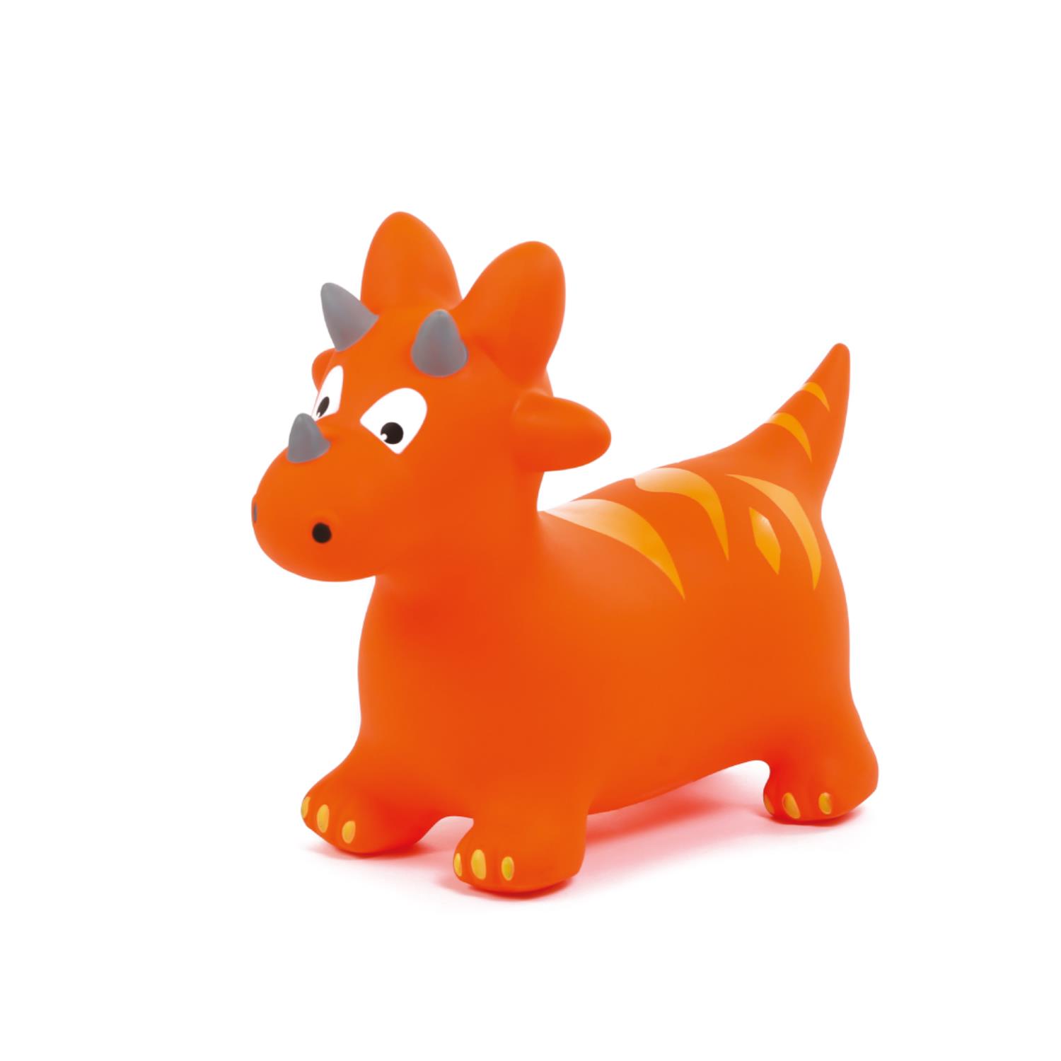 LUDI - Ballon sauteur Dino ORANGE Ludi