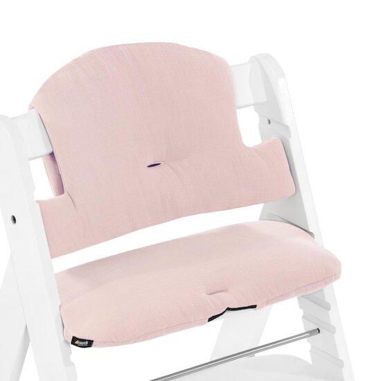 Hauck Coussin chaise haute Highchair Pad Select Muslin Mineral Rose 