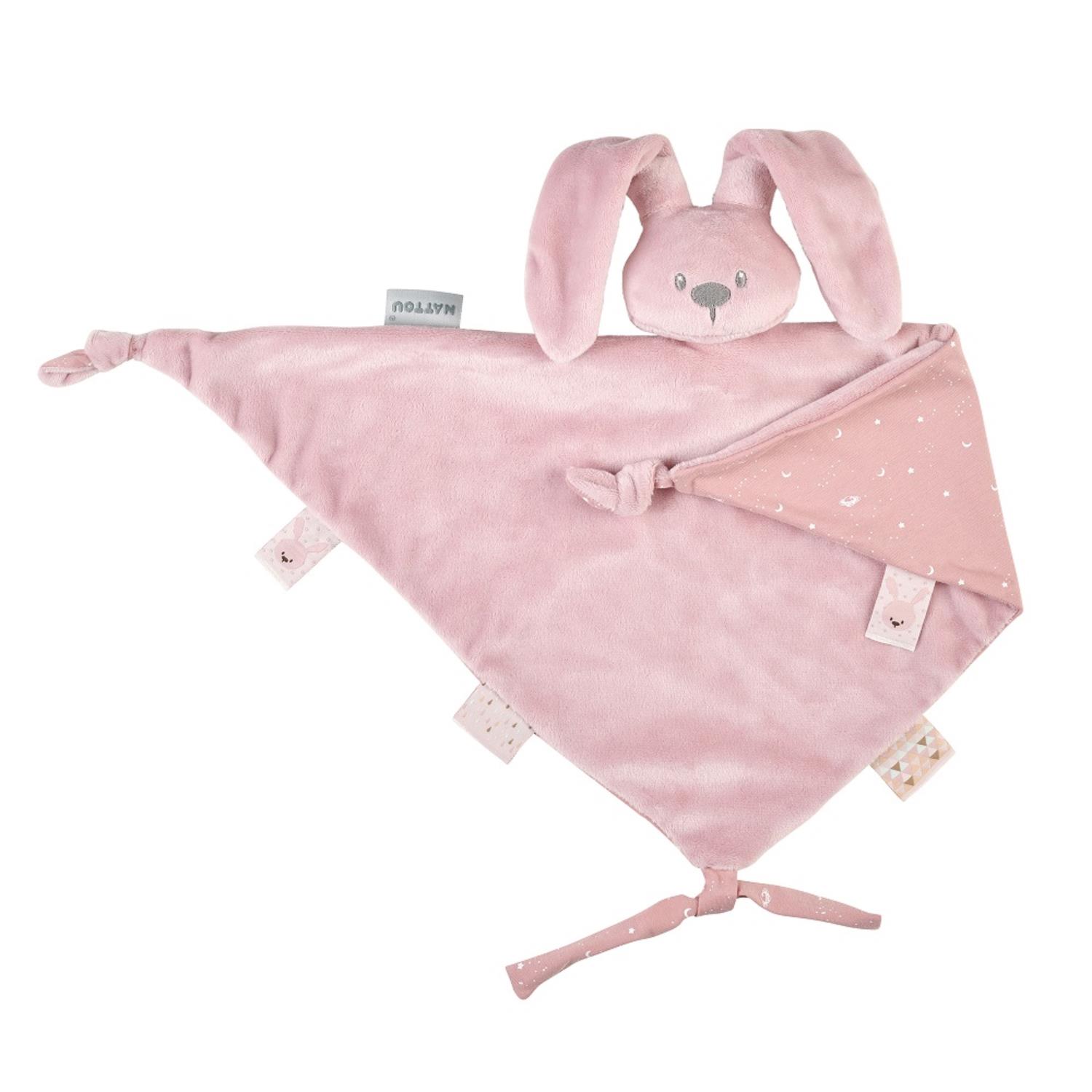 Maxi doudou Lapidou Glow ROSE Nattou