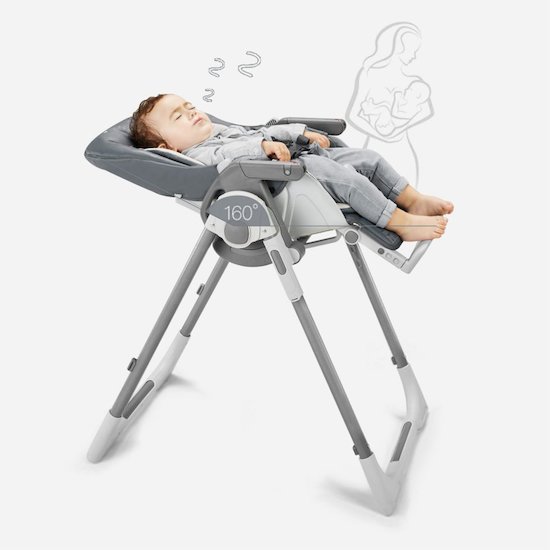 Renolux - Chaise Haute Bébé Vision GRIS Renolux - Idée liste de cadeaux