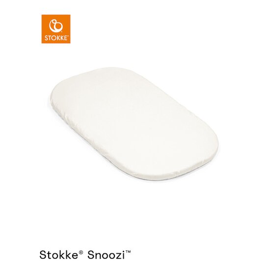 Stokke 2 draps-housses pour berceau Snoozi vanille  Stokke 2 draps-housses pour berceau Snoozi vanille