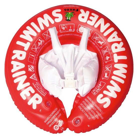 Freds Bouée Swimtrainer Rouge 3 mois - 4 ans