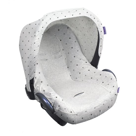 Dooky Housse de protection coque Gr 0+  Petit Roi Gris  Dooky Housse de protection coque Gr 0+  Petit Roi Gris