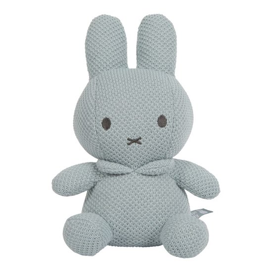 Pioupiou & Merveilles Peluche Miffy - Tricot Vert Amande 20 cm