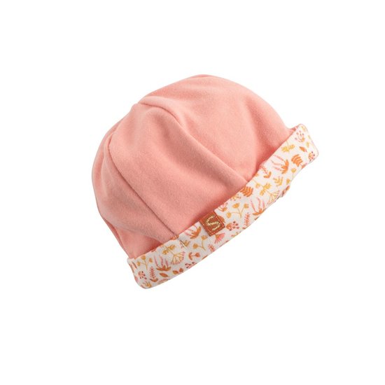 Lot bonnet naissance et moufles bébé en coton biologique variante 2