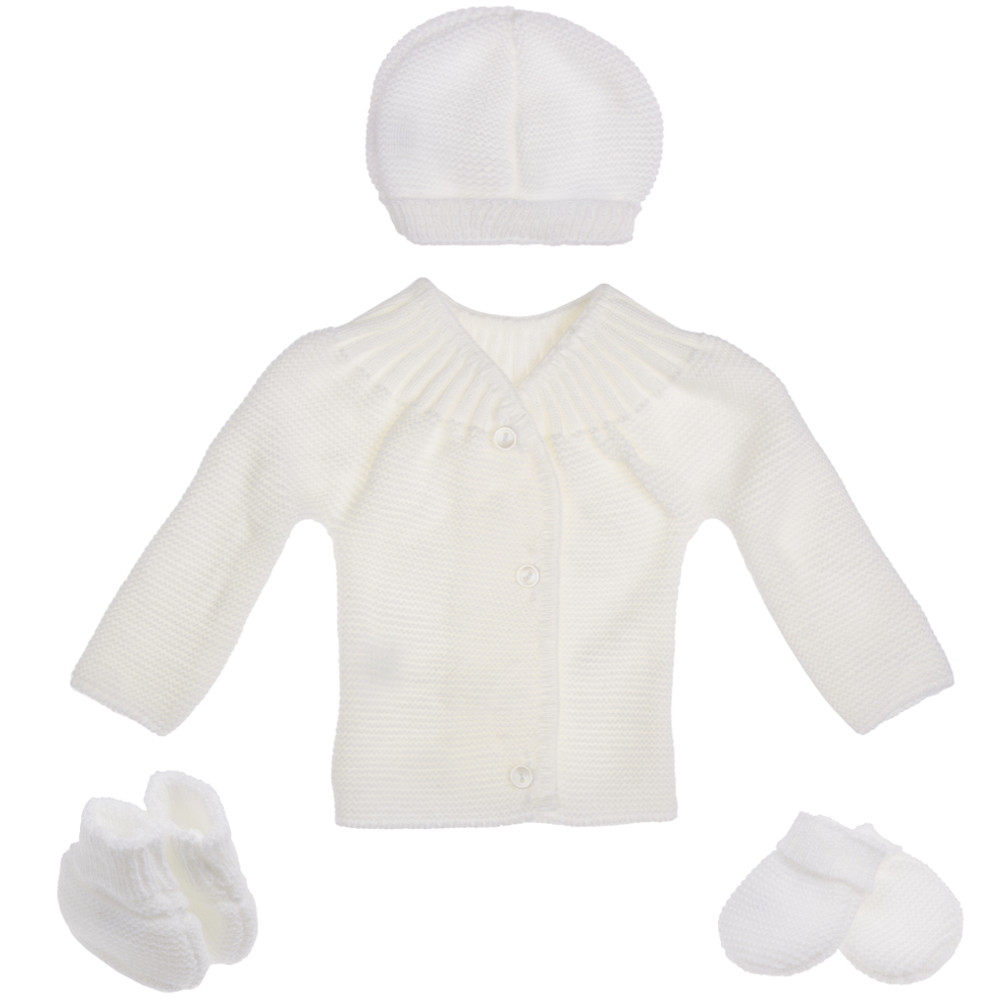 Trousseau de naissance BLANC La Manufacture de layette