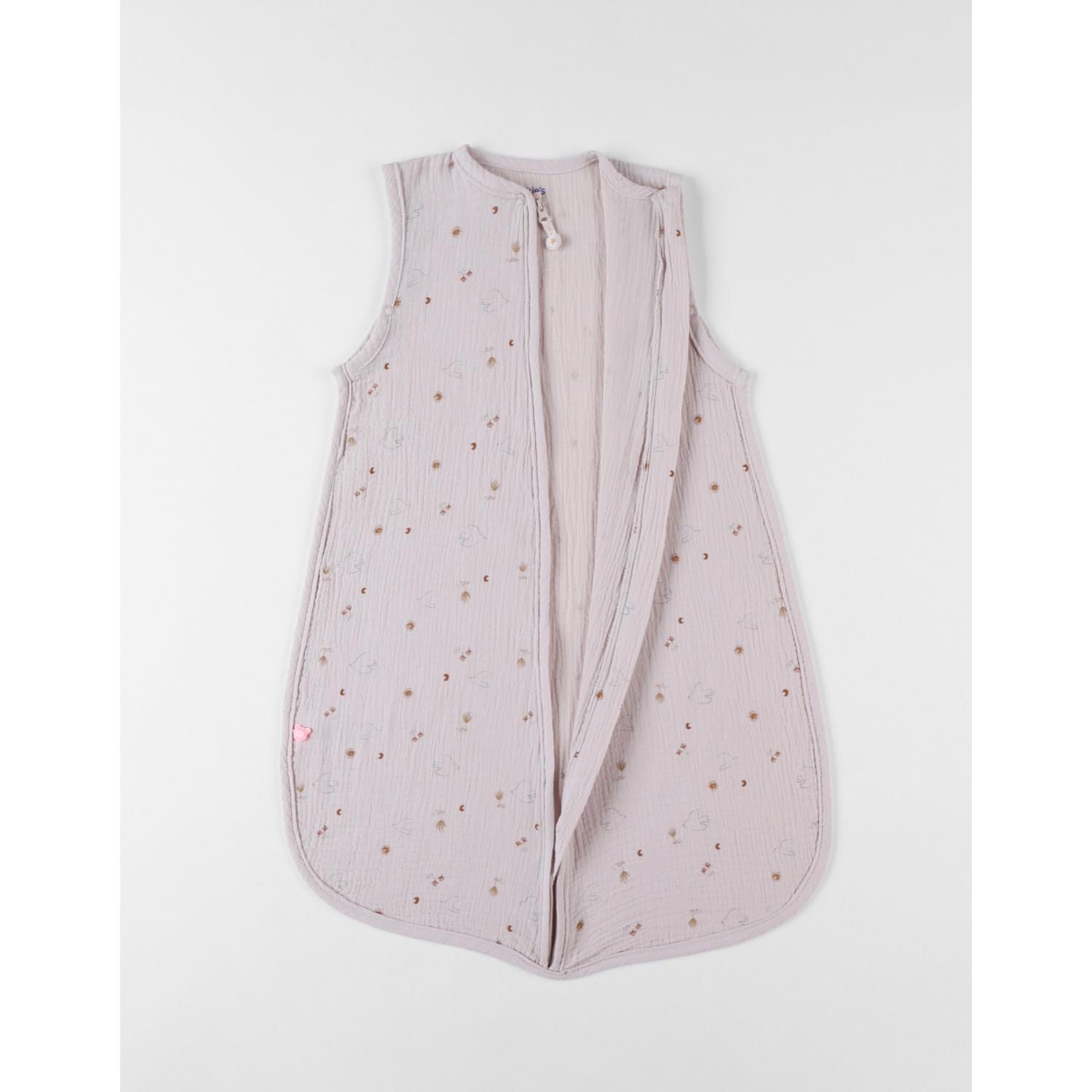 Sac de couchage mousseline colombes du bonheur Bali & Moka BEIGE Noukie's