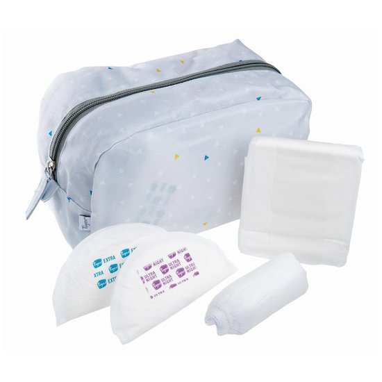 Tigex Trousse de Maternité Les Essentiels pour 3 jours Blanc 