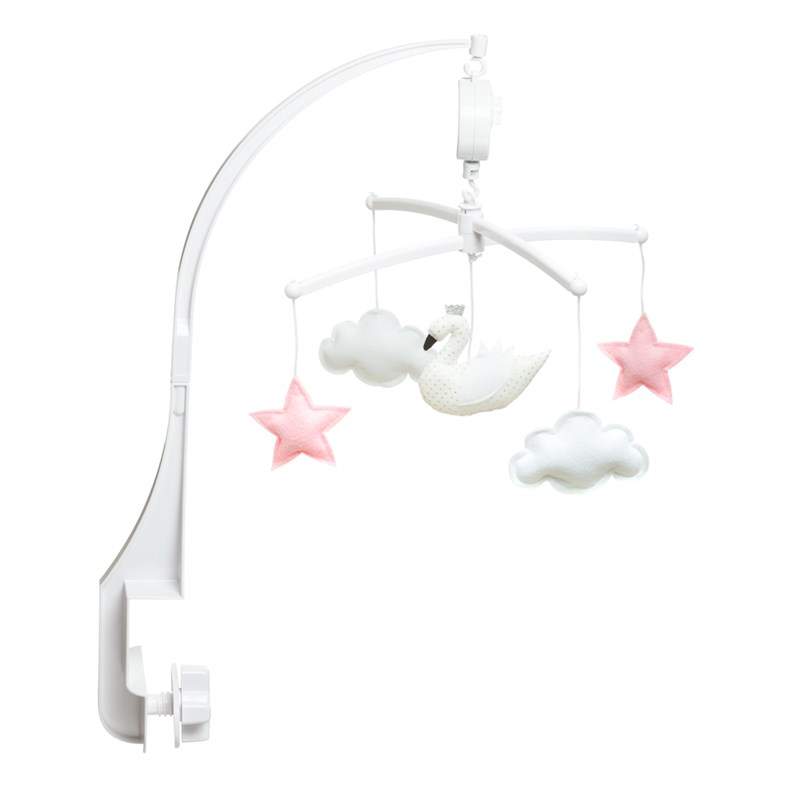 Mobile Musical Cygne MULTICOLORE Pouce et Lina