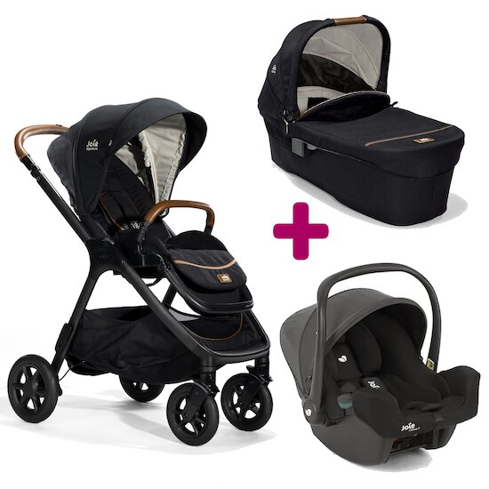 Poussette 3 en 1 ATour Dark Grey KINDERKRAFT, Vente en ligne de