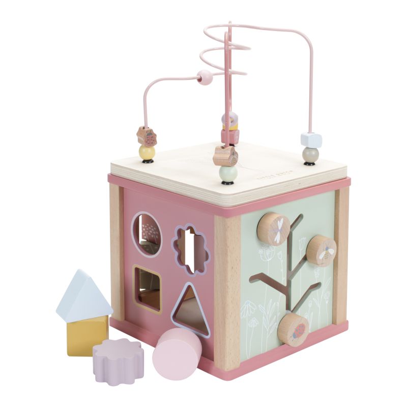 LITTLE DUTCH - Cube d'activités ROSE Little Dutch