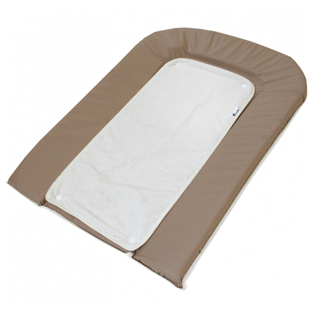Candide - Matelas à langer PVC MARRON Candide