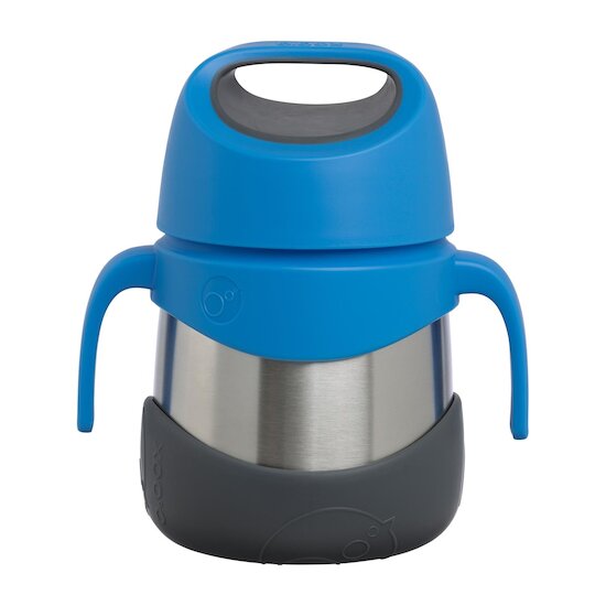 B.Box For Kids Boite à repas isotherme evolutive avec fourchette Blue slate 