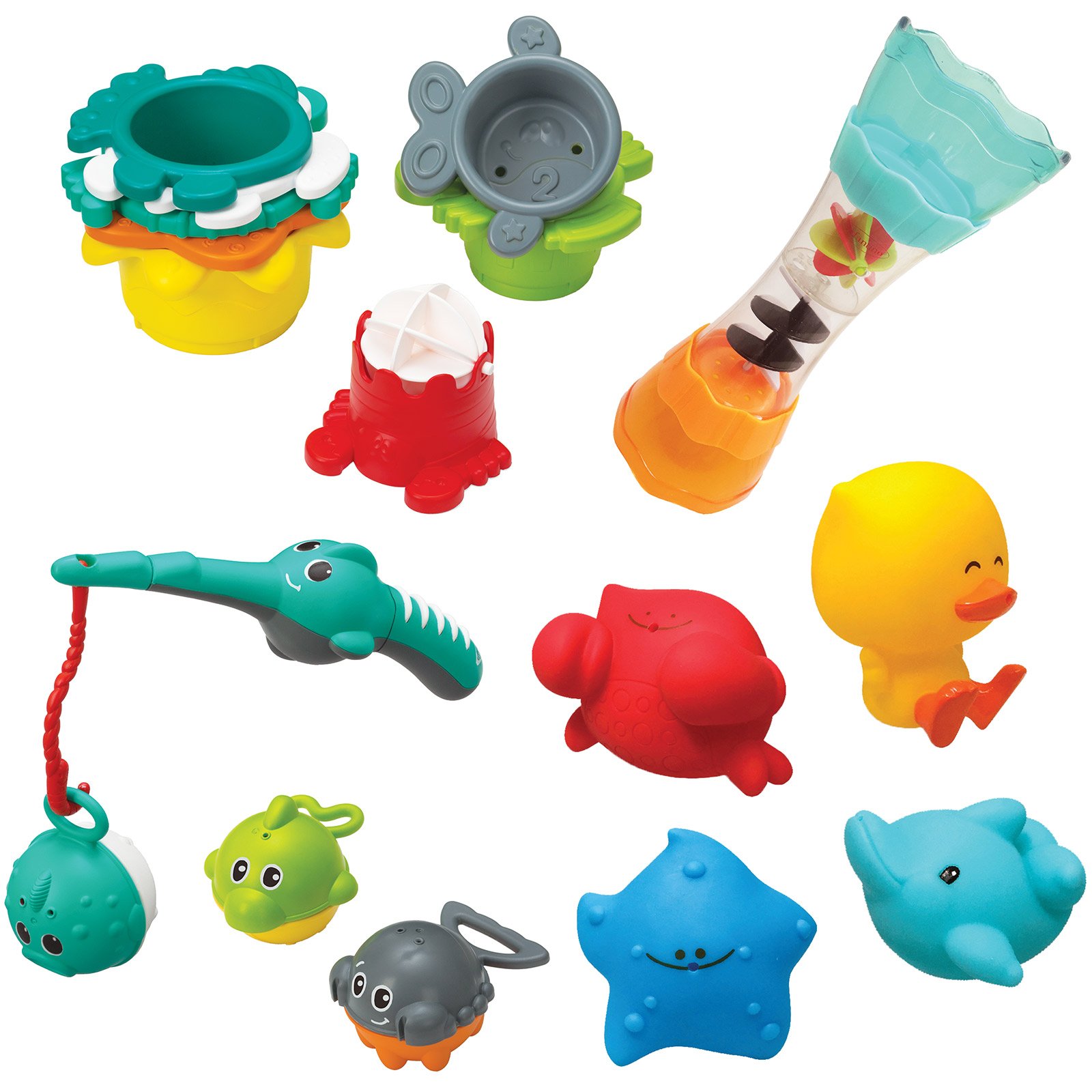 Infantino - Coffret de bain MULTICOLORE Infantino