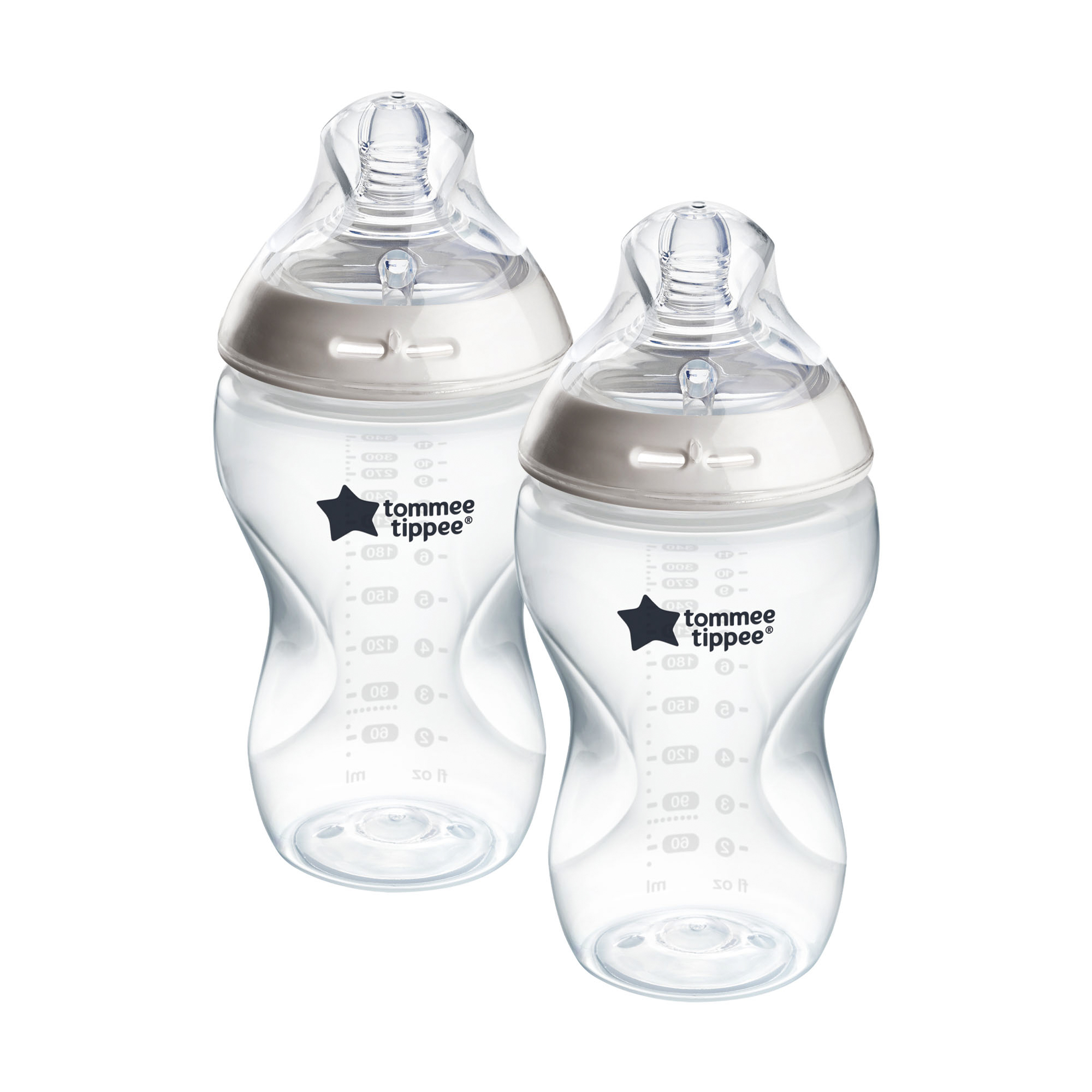 Lot de 2 biberons Natural Start BLANC Tommee Tippee