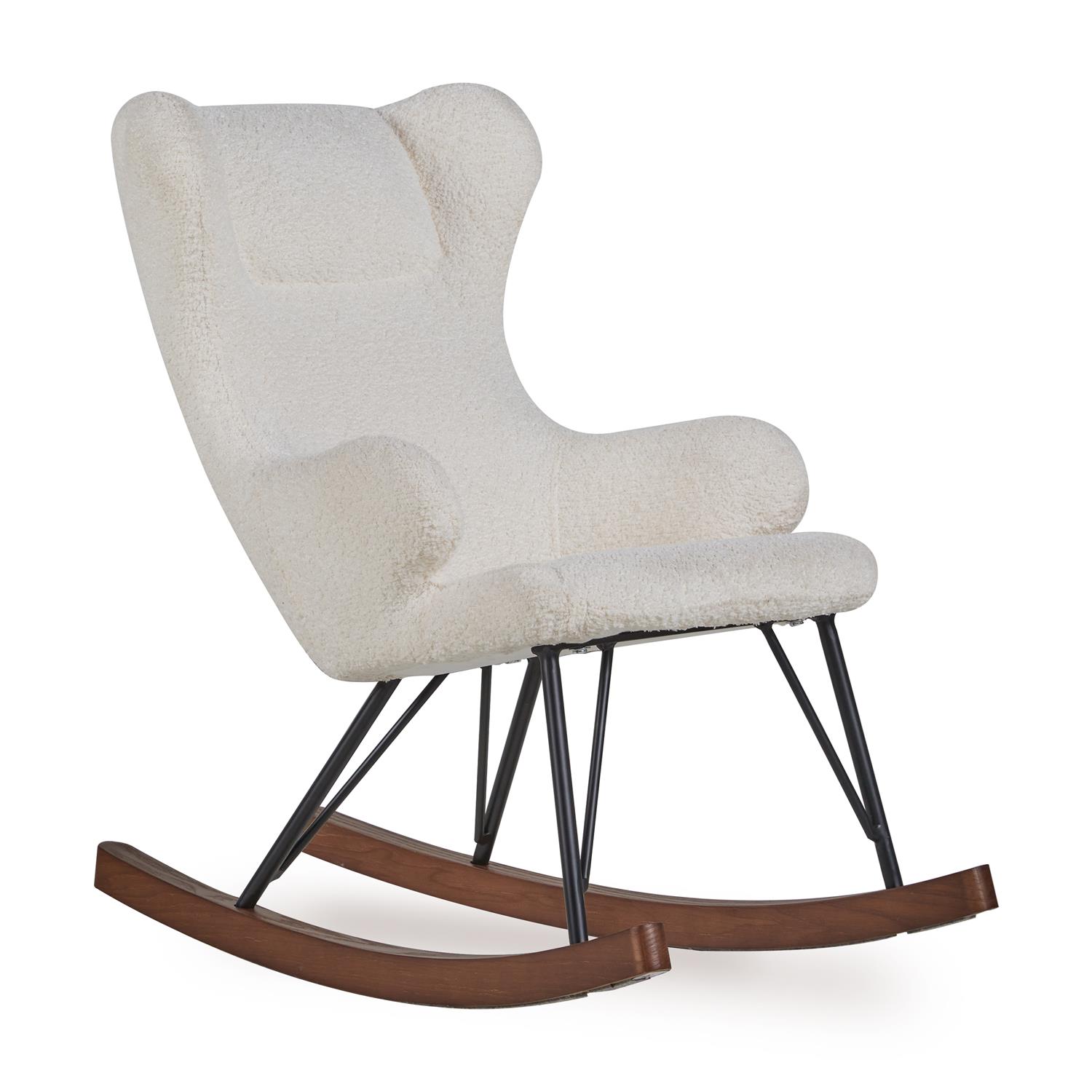 Rocking chair de luxe pour enfant BLANC Quax