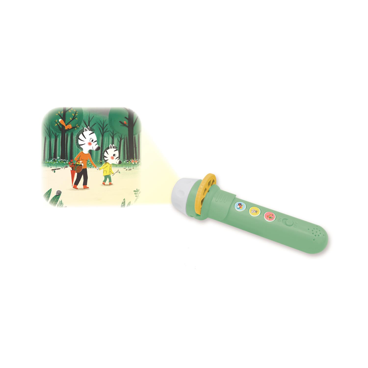 Lampe sonore merveilleuse bisous VERT Janod