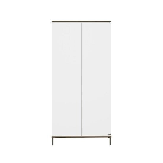 Yuny by Paidi Armoire 2 portes Lovely Aliv Off White / Dark-Walnut  Yuny by Paidi Armoire 2 portes Lovely Aliv Off White / Dark-Walnut