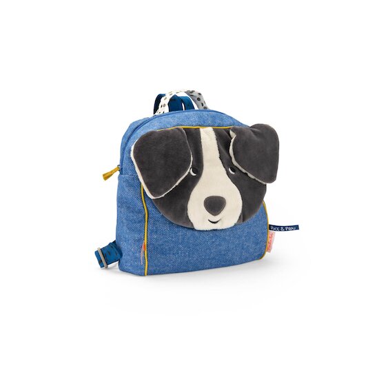 Moulin Roty Sac à dos Puce Puce & Pilou Multicolore  Moulin Roty Sac à dos Puce Puce & Pilou Multicolore