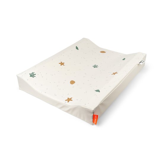 Done by Deer Matelas à langer Sea friends Beige 50x65 cm