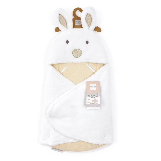 Doudou & Compagnie Nid d'ange Happy Wild Beige 