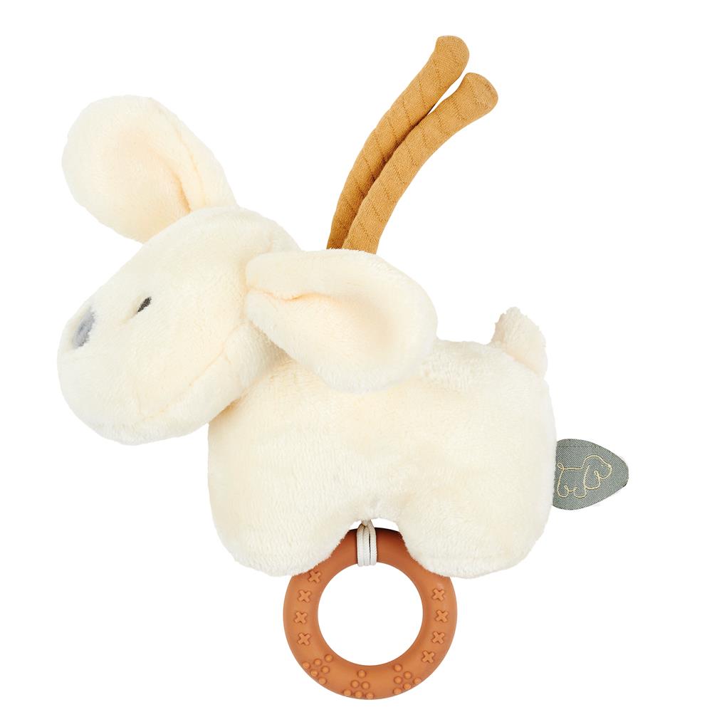 Nattou - Charlie mini musical chien  BLANC Nattou