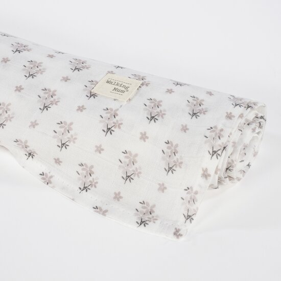 Walking Mum Lange Botton Fleurs Beige 