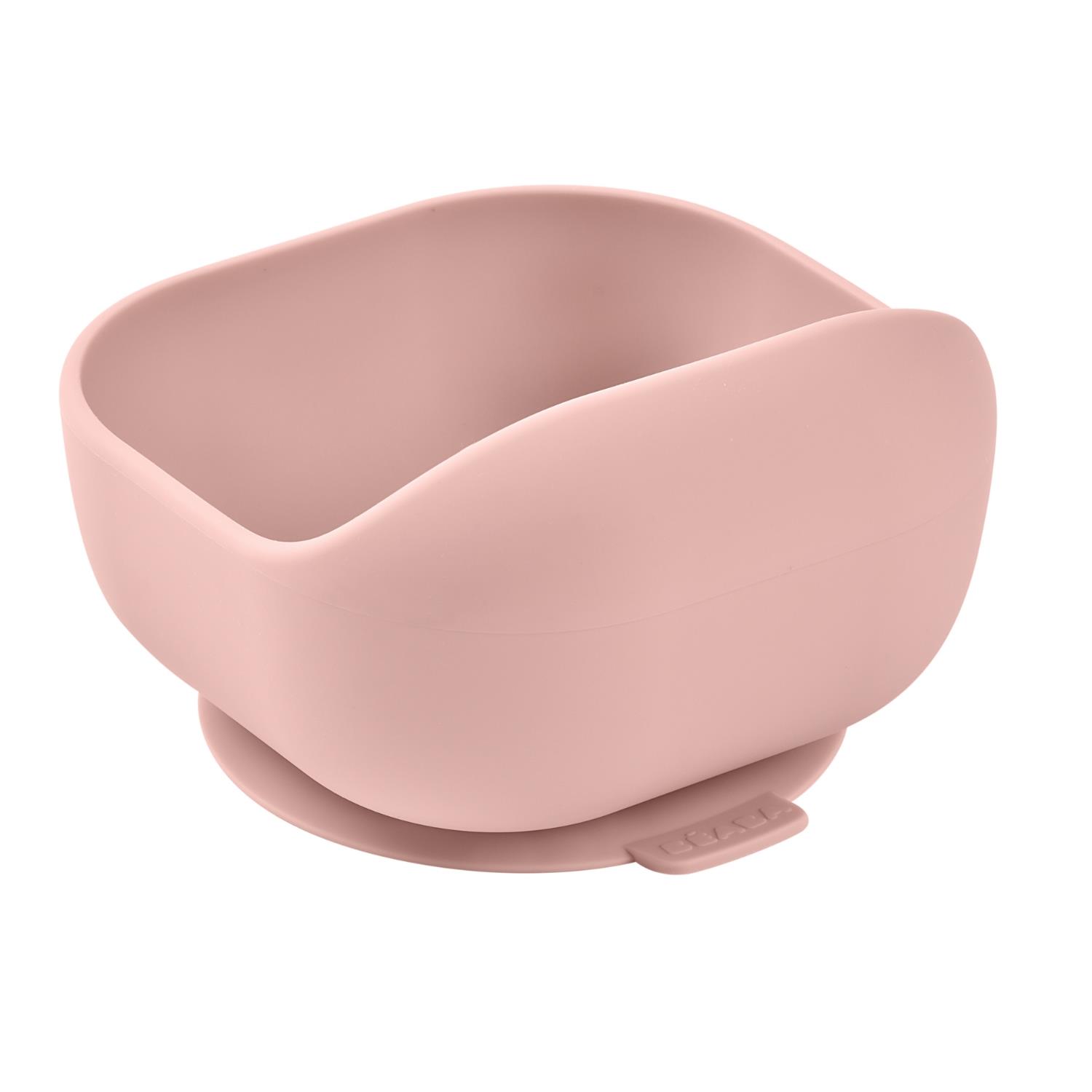 Bol silicone avec base ventouse ROSE Béaba