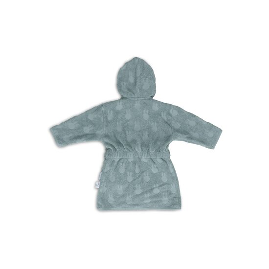 Jollein Peignoir éponge Miffy Jacquard Sea Green  Jollein Peignoir éponge Miffy Jacquard Sea Green
