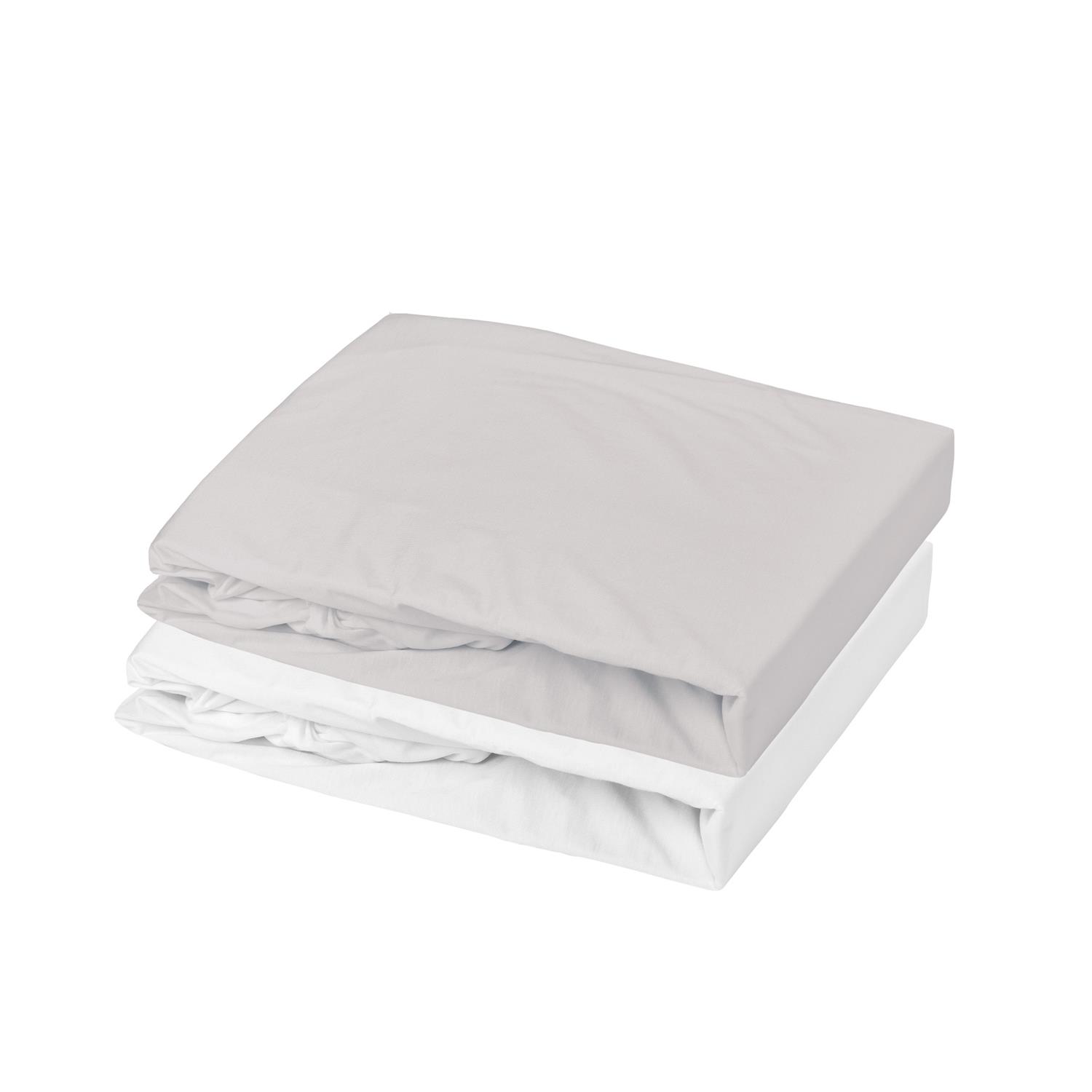 Lot 1 Alèse Pu + 1 Drap Housse GRIS Mon P'tit Dodo