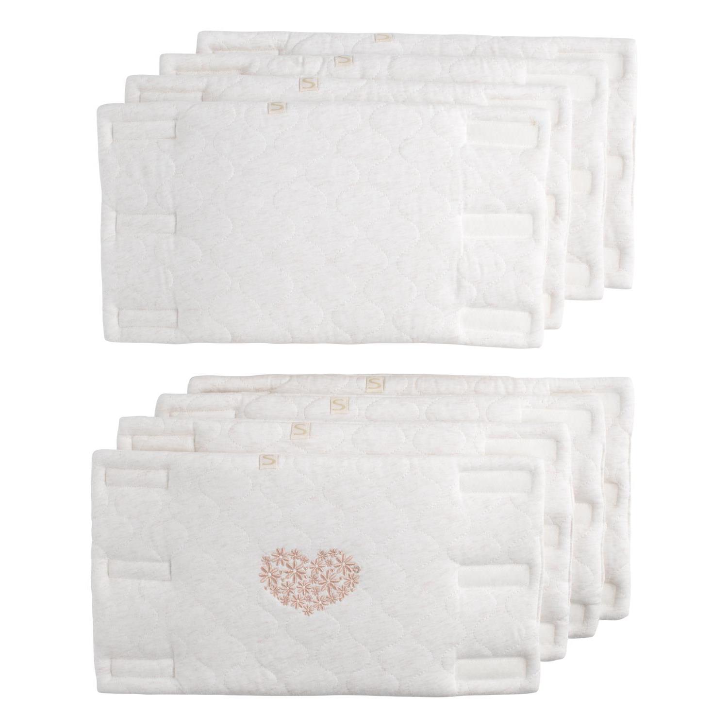 Protections de Barreaux x8 Petit Coeur BEIGE Sauthon