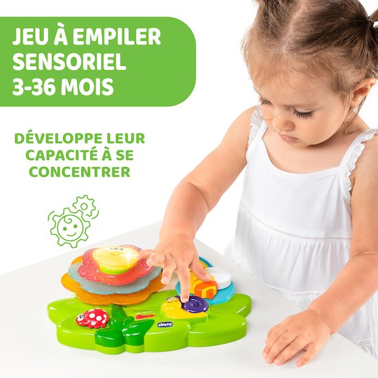 Chicco Fleur d'activités sensorielles   Chicco Fleur d'activités sensorielles