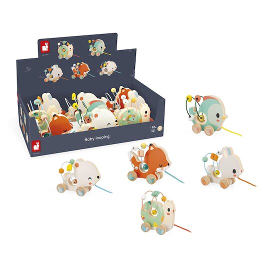 Janod Baby looping animaux pure  Janod Baby looping animaux pure