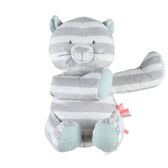 Noukie's Peluche Milo Anna & Milo Gris Clair 25 cm