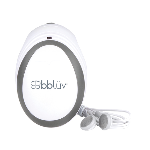 Doppler fœtal sans fil avec écouteurs BLANC BBlüv