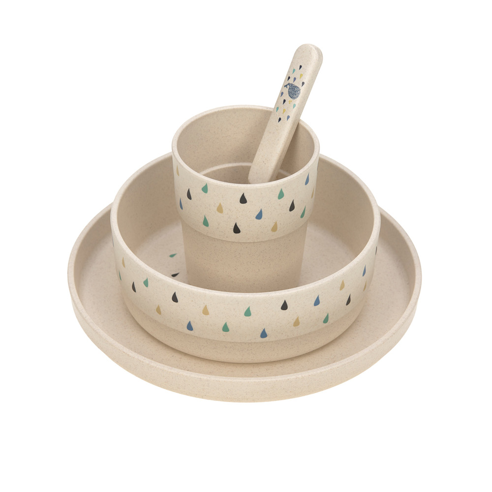 Lässig - Coffret repas PP/Cellulose BEIGE Lässig