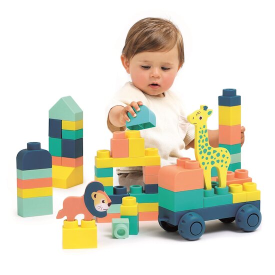 Ludi Jouet Valisette Briqui Multicolore  Ludi Jouet Valisette Briqui Multicolore