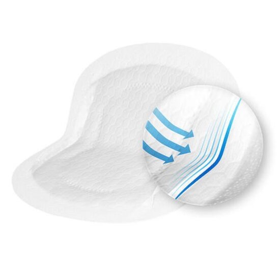 Medela Lot de 60 Coussinets d'allaitement UU Respirants Blanc 