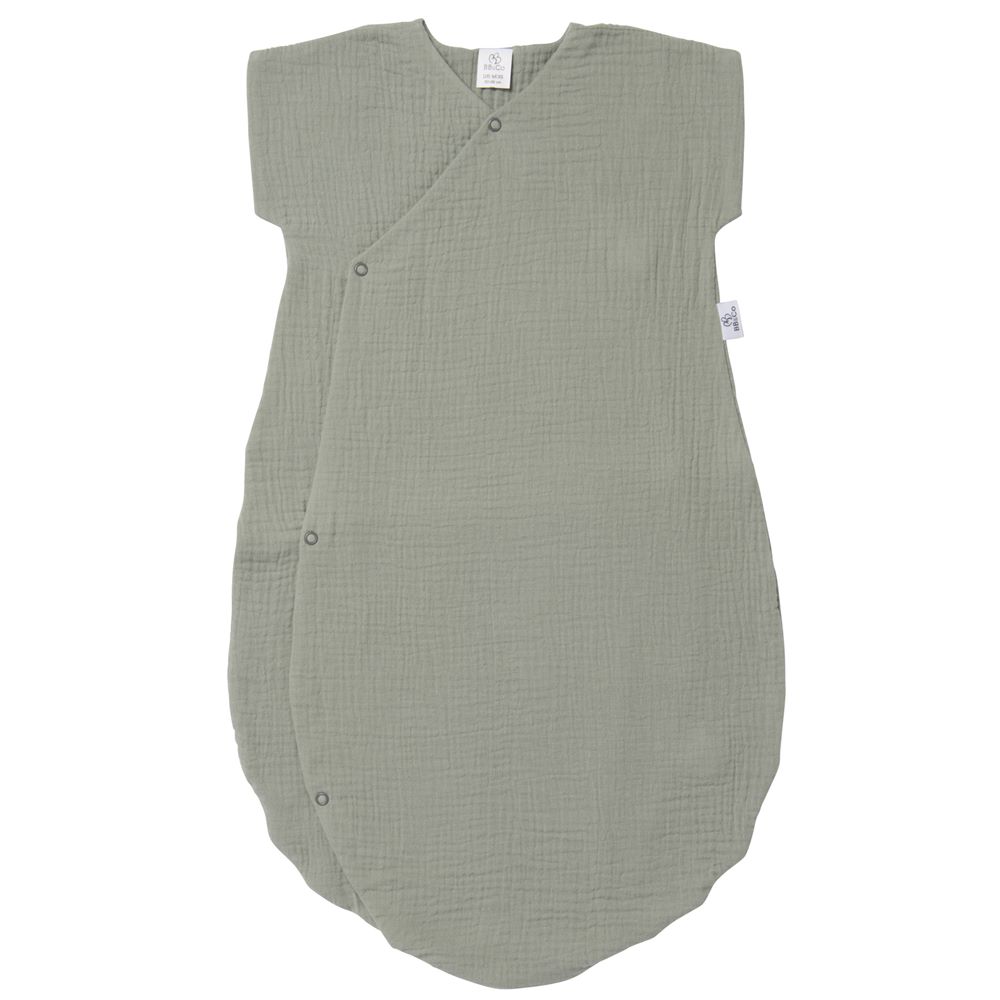 BB & Co - Gigoteuse d'été forme kimono double gaze VERT BB&Co