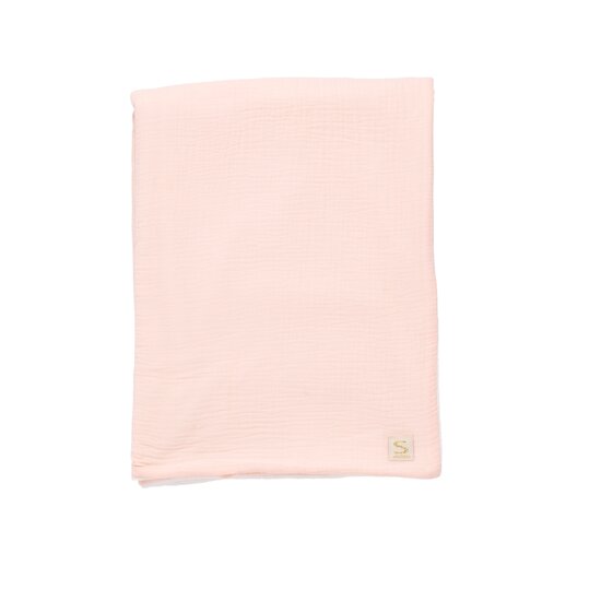 Sauthon Couverture Uni Petale Rose 