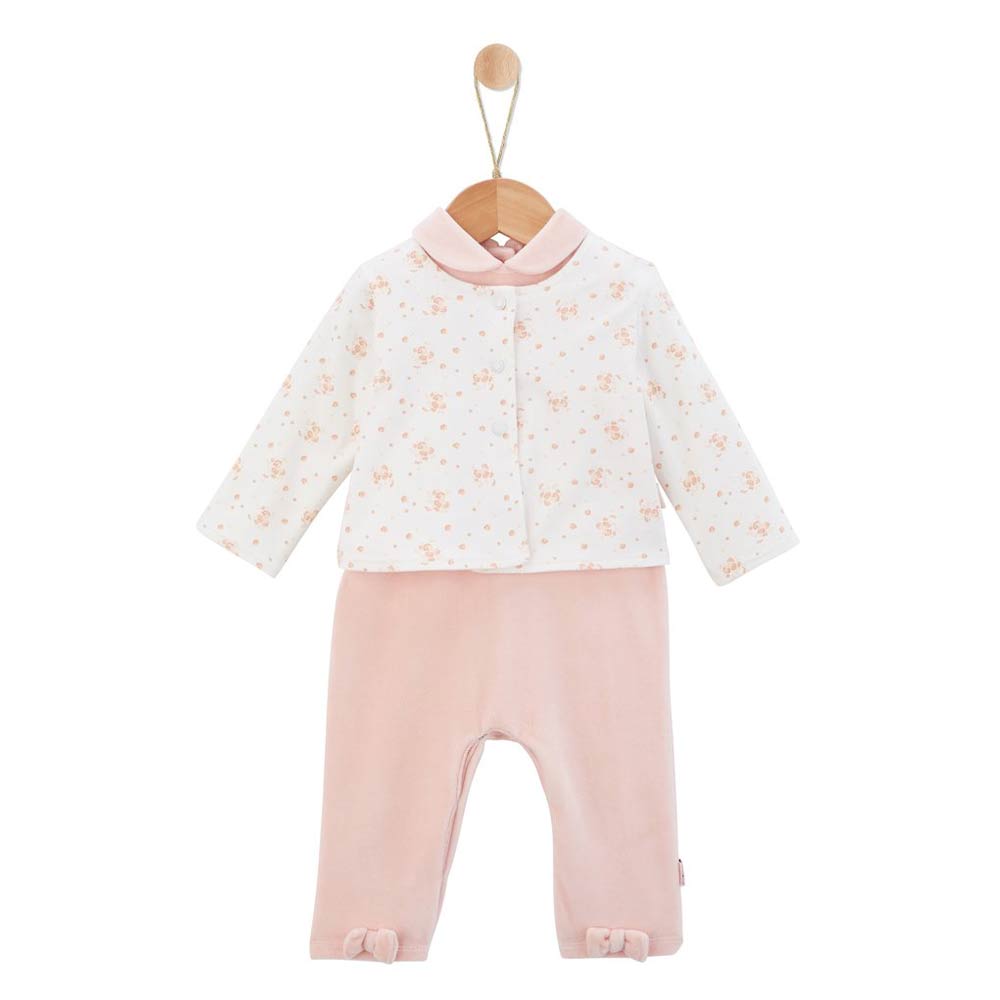 P’tit bisou - Salopette avec gilet Petit Cocon MULTICOLORE P’tit bisou