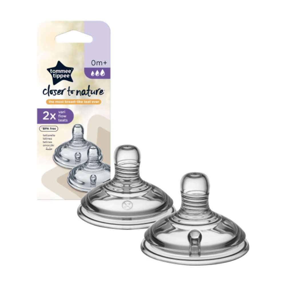 2 tétines Closer to Nature BLANC Tommee Tippee