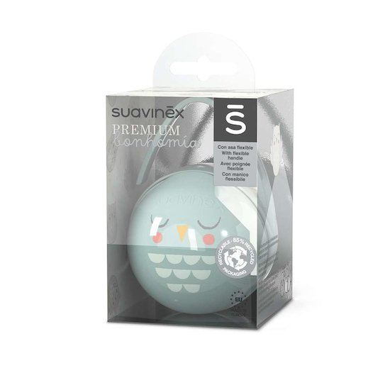 Suavinex Porte sucette duo Bonhomia Bleu  Suavinex Porte sucette duo Bonhomia Bleu