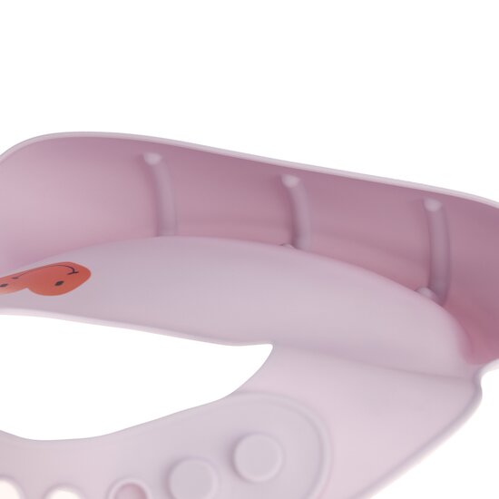 Lässig Bavoir en silicone avec poche Lavande  Lässig Bavoir en silicone avec poche Lavande