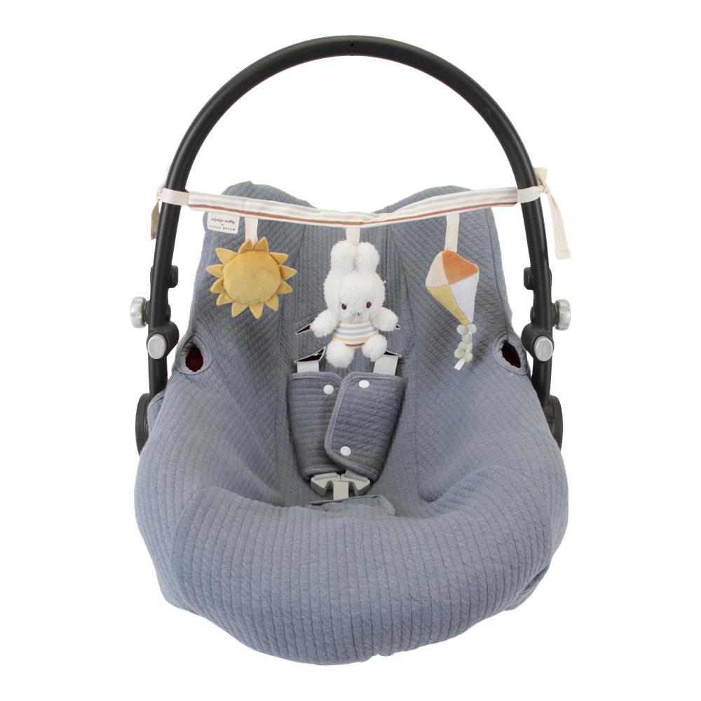 Chaine d'activités pour poussette Miffy Vintage BLEU Little Dutch