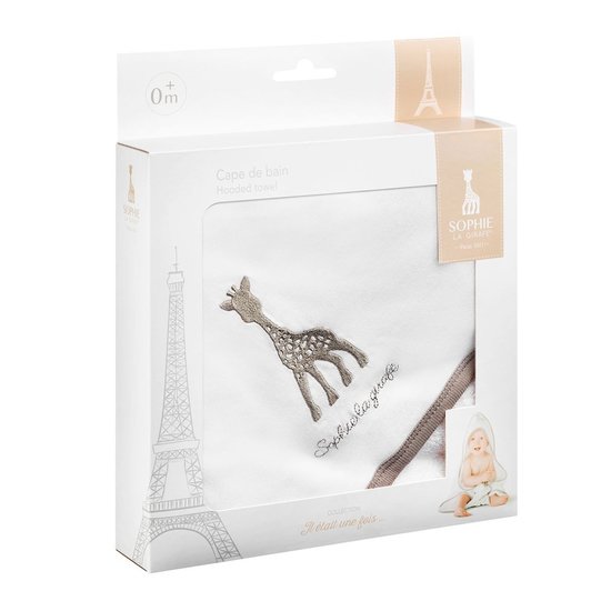 Sophie la girafe Cape de bain Il était une fois Blanc  Sophie la girafe Cape de bain Il était une fois Blanc