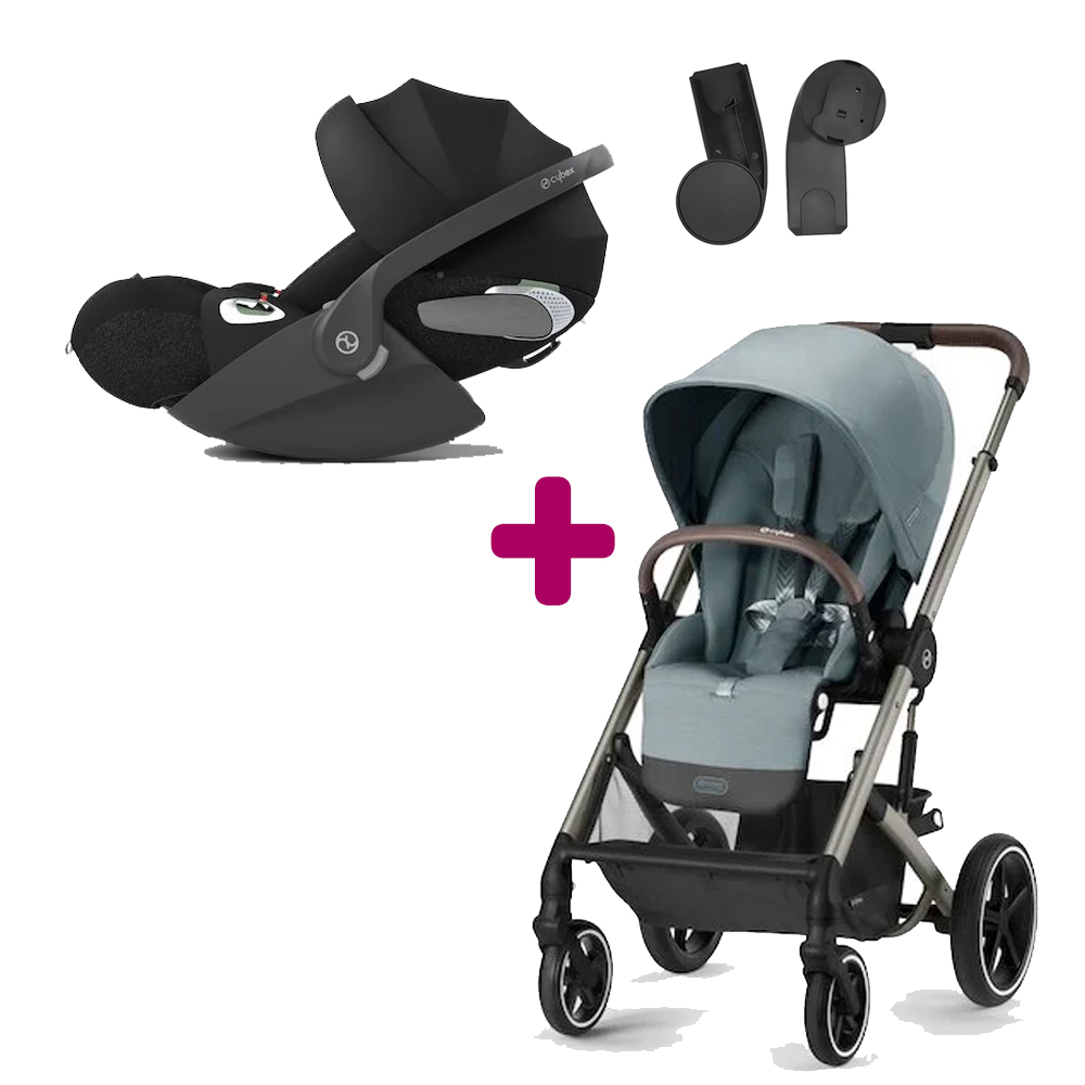 Cybex Siège Auto Cloud T i-Size Groupe 0+ - Sepia Black - Siège auto et  coque Cybex sur L'Armoire de Bébé