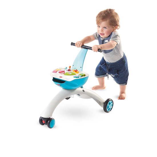 Tiny Love Tiny Rider 5en1 Chariot de marche Evolutif Bleu 