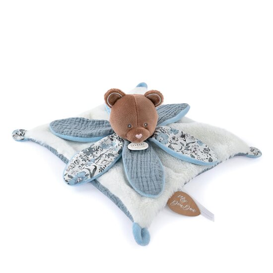 Doudou & Compagnie Doudou pétale Bohaime Ours 27 cm Doudou & Compagnie Doudou pétale Bohaime Ours 27 cm
